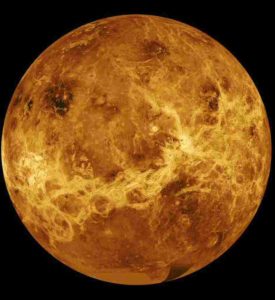 Venus - Computer Simulated Global View